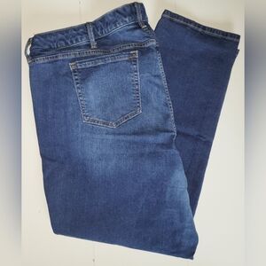 Torrid Womens Boyfriend Straight Vintage Stretch Denim Blue Jeans Size 24R